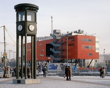 Der Ampelturm am Potsdamer Platz